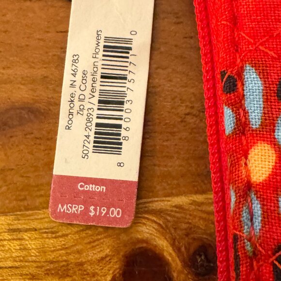 Vera Bradley Zip ID Case / Coin Purse - Picture 2 of 4